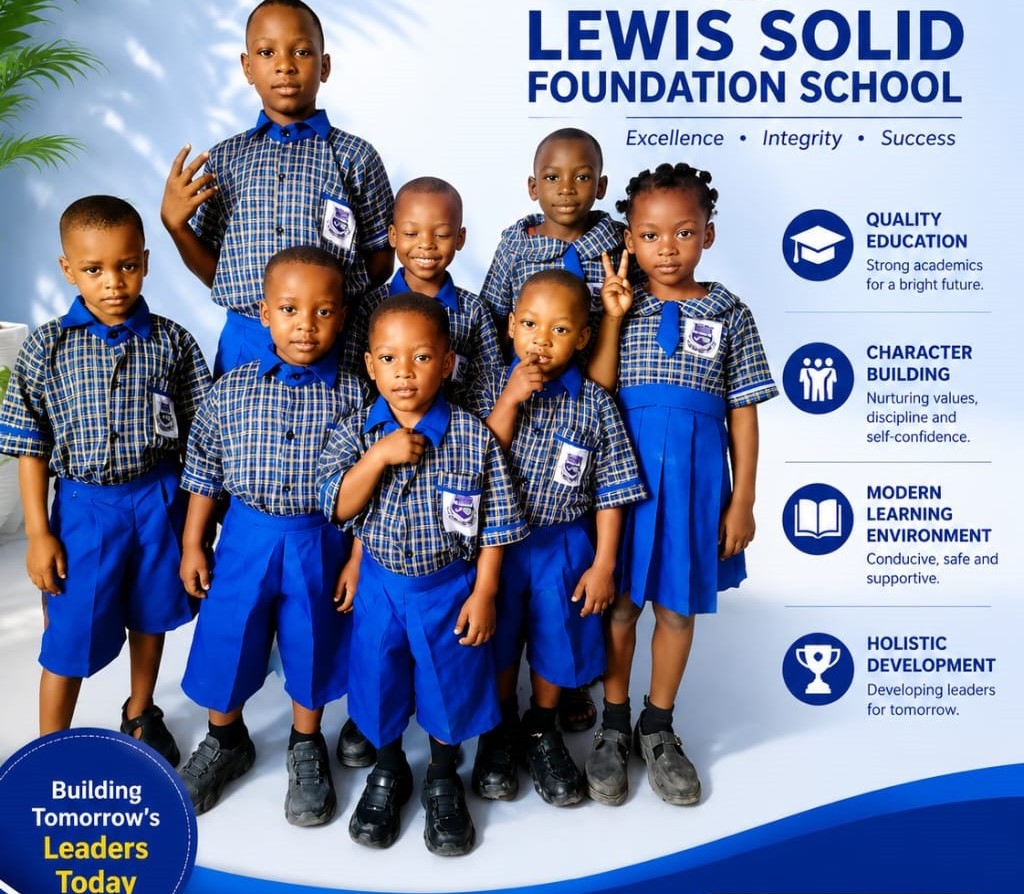 Lewis Solid Foundation School Pupils